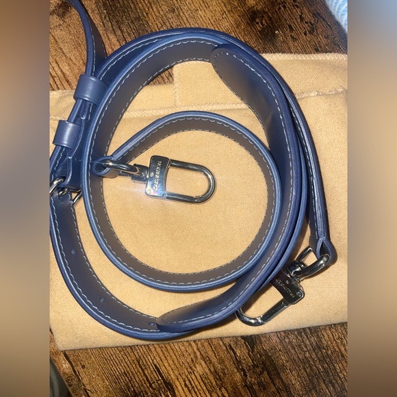 Louis Vuitton Limited Edition Denim Bandolier Keepall 50 hickory watercolor line - Picture 11 of 12